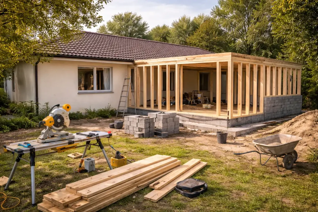Ile można dobudować do domu bez pozwolenia?