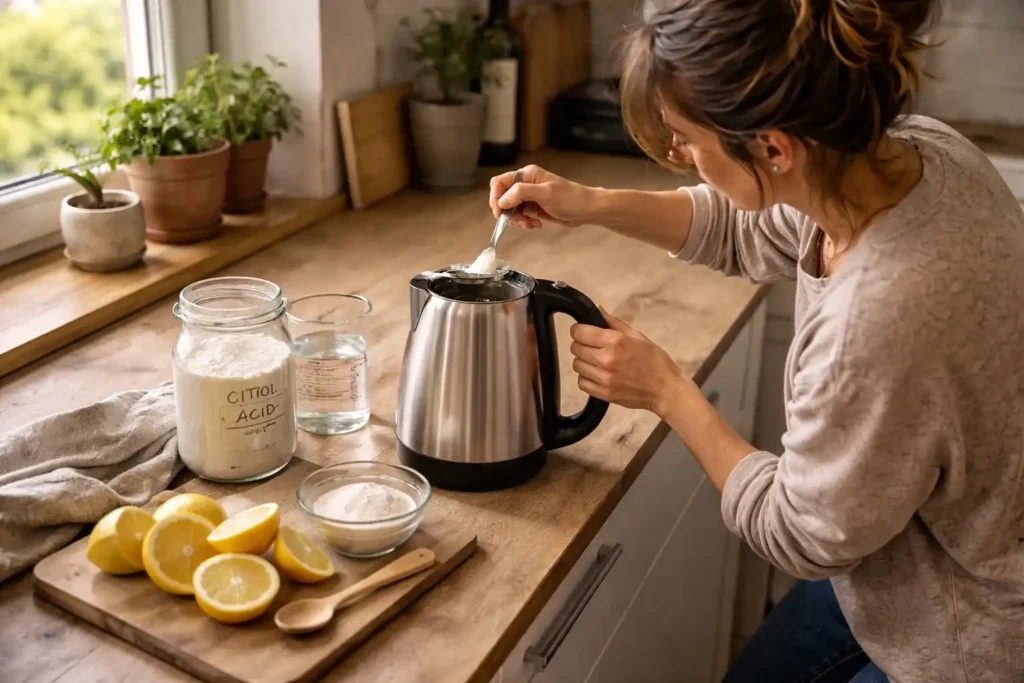 Jak czyścić czajnik? Sprawdź, jakie metody są najczęściej stosowane